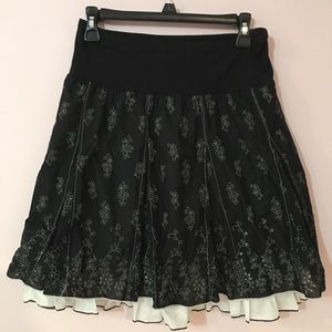 black and White Skirt